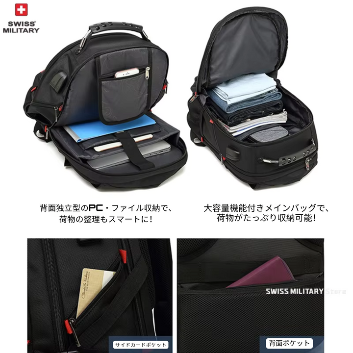 スイスミリタリー プレミアムバックパック