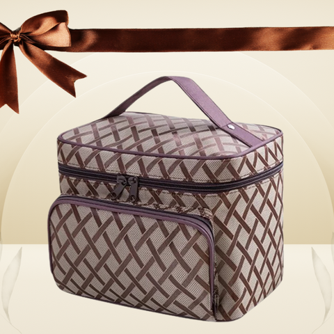 💄✨. 容量メイクアップバッグ